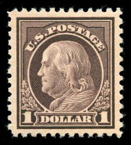 momen: US Stamps #518 Mint OG NH PSE Graded SUP-98 LOT #88379