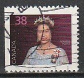 1988 Canada - Sc 1164as - used VF - 1 single - Queen Elizabeth II