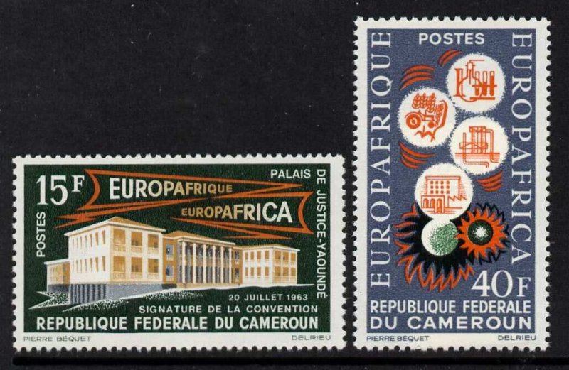 Cameroun 401-2 MNH Architecture, Europafrica