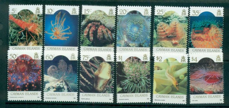 Cayman Is 1986 Marine Life Inscribed 1986 MUH lot72619