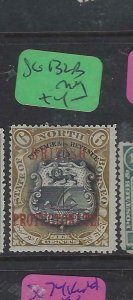 NORTH BORNEO  (P2601B)  BP  ARMS, LION  6C  SG 132B   MOG