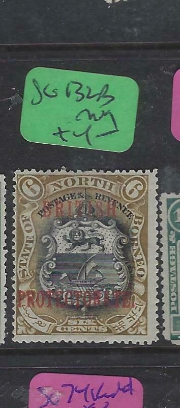 NORTH BORNEO  (P2601B)  BP  ARMS, LION  6C  SG 132B   MOG