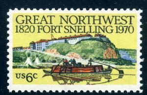 Scott #1409 - 6¢ Ft. Snelling - MNH