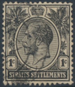 Straits Settlements    SC# 150   Used   wmk crown CA  see details & scans