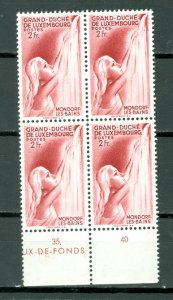 LUXEMBOURG BATHS #216..MARGIN BLK...MNH...$5.00