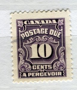 CANADA; 1935 early Postage Due issue fine used Shade of 10c. value