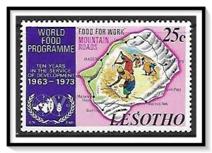 Lesotho #139 World Food Program MNH
