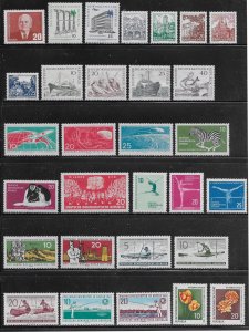 Germany GDR 1961 Year set MH