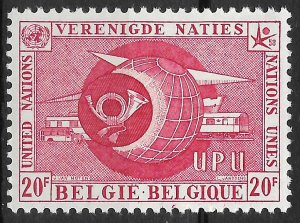 Belgium - SC#525 - MNH - SCV$1.60 - United Nations Issue