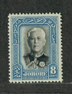 Malaya Johore Sc#127 M/H/VF, Cv. $25