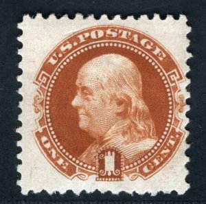 Scott #133 Mint OG Hinge Remnants w/Crowe Cert. F-VF SCV $350  (LB 10/21)