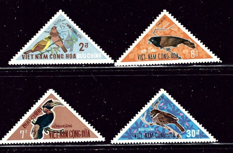 South Vietnam 364-67 MNH 1970 Birds    (ap2967)