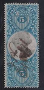 US Revenues #R127 Used F - VF Scarce! Cat Value: $40