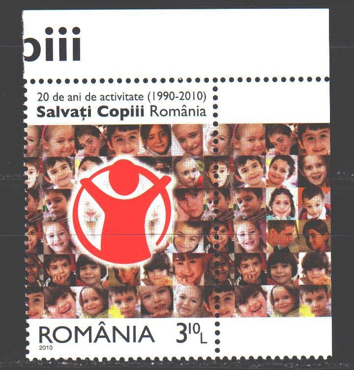 Romania. 2010. 6444. Childhood protection. MNH.