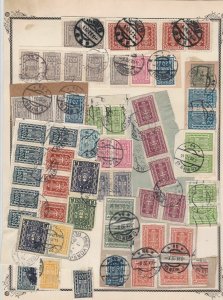 austria early stamps  on album page ref r11462