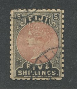 Fiji QV 1881  5/ used
