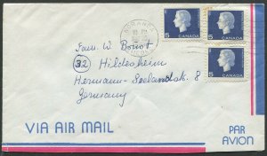 Canada 1964 Queen Elizabeth Stamps on cover (421)