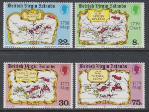 British Virgin Islands 320-323 MNH VF