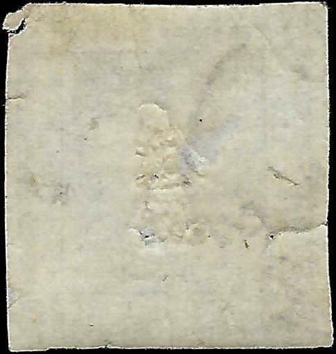 VEGAS - 1861 Sardinia, Italy Sc# P1 1c Newspaper Stamp - (FE61)