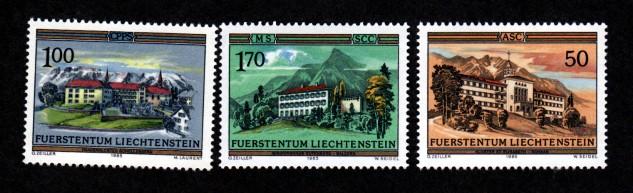 Liechtenstein # 806-808 Mint!