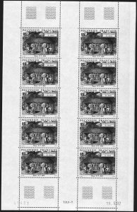 Fr Polynesia 594-596 sheets,MNH.Michel 610-612 bogens. Traditional Dances,1992.