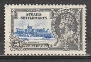 #213 Straits Settlement Mint OGNH Silver Jubilee Issue