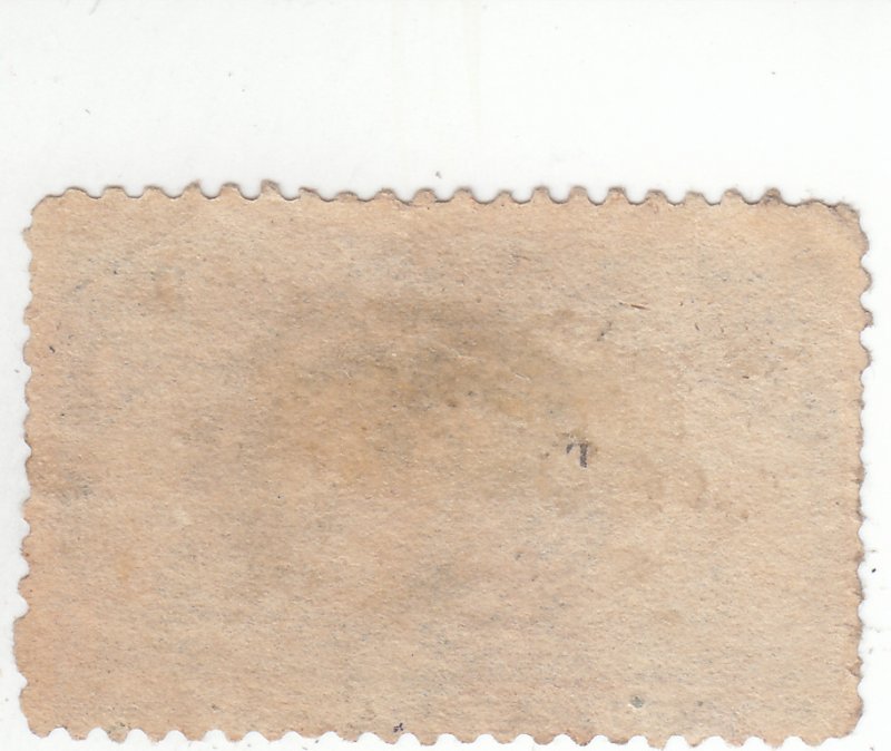 Scott # 233 - 4c Ultramarine - Fleet of Columbus - Used
