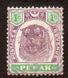 Malaya, Perak  Scott  47  Used
