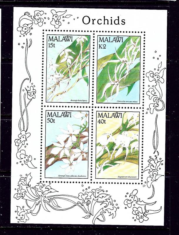 Malawi 581a MNH 1990 Orchids