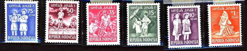 Indonesia #Mint Collection of Stamps, Mixed Condition 