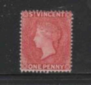 ST. VINCENT #42 1883 1p QUEEN VICTORIA MINT VF LH O.G