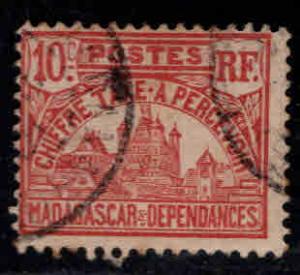 Madagascar Scott J11 Used Postage due stamp