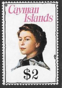CAYMAN ISLANDS SG419 £2 QUEEN ELIZABETH II MNH