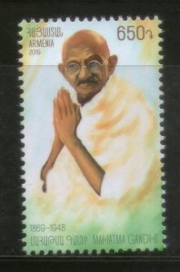 Armenia 2019 Mahatma Gandhi of India 150th Birth Anni. MNH # 8109A