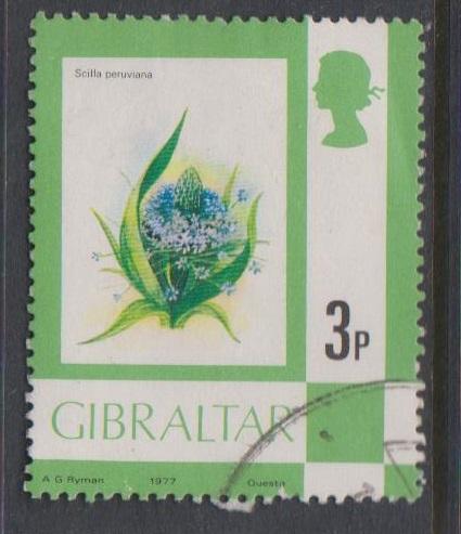 Gibraltar Sc#344 Used