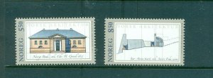 Norway - Sc# 1296-7. 2001 Architecture. MNH $4.75.