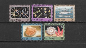 FISH - ISLE OF MAN #509-13  MNH