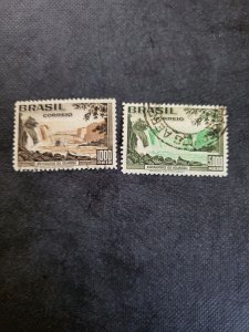 Stamps Brazil Scott 455-6 used