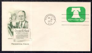 US Gerald Ford Sworn in as President 1974 Artmaster Cover