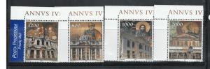 VATICAN 2000 HOLY YEAR  #1137 - 1140 MNH