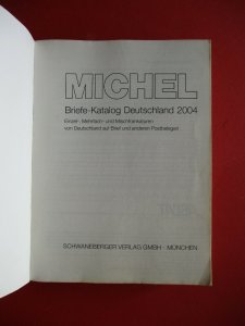 Michel Deutschland Briefe-Katalog 2004 Postage Stamp Catalogue