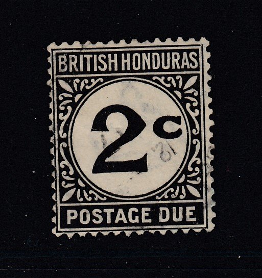 British Honduras, Sc J2 (SG D2), used