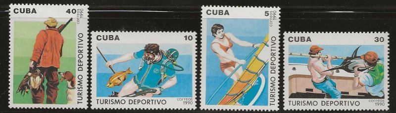 CUBA SC # 3223 - 6   MNH