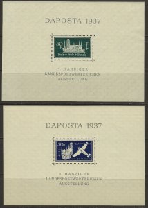 Danzig 221 & C41 MNH (418671) 