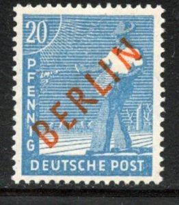 Berlin # 9N26, Mint Hinge. CV $ 1.10