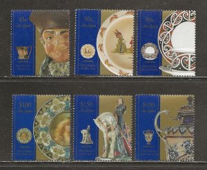 New Zealand Scott catalog # 1139-1144 Mint NH