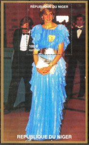 Niger 1998 Princess Diana (9) S/S MNH