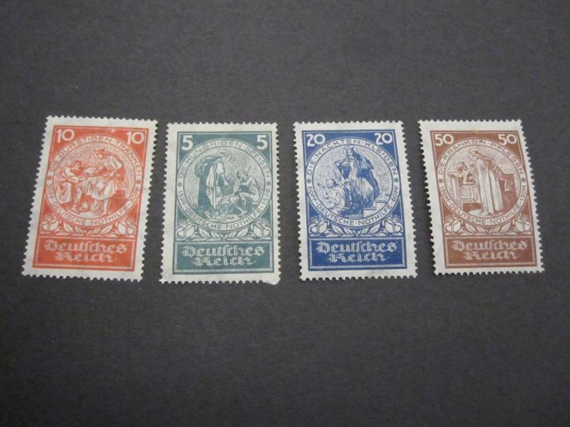 Germany #B8-11 Mint Hinged  - WDWPhilatelic