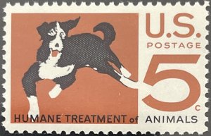 Scott #1307 1966 5¢ Humane Treatment of Animals MNH OG VF