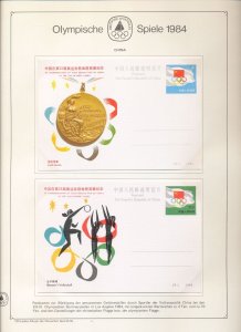 Olympics 1984 Sport MNH + Cards Booklet Sheets (45+) ZK2442